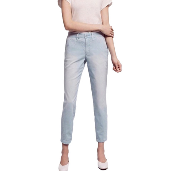 ANTHROPOLOGIE Relaxed Chino Pants - Picture 1 of 6